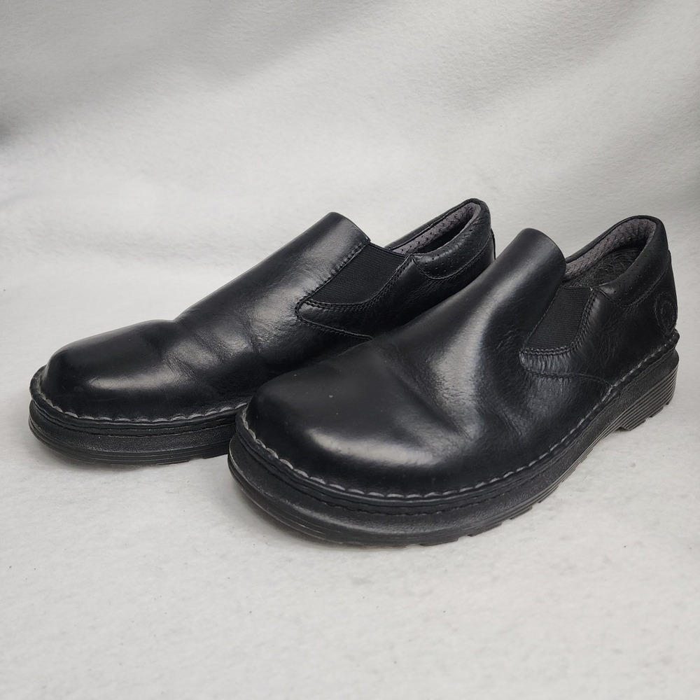 Dr Martens Orson Unisex M11/W12 Loafers Black Leather Round Toe Slip On Shoes